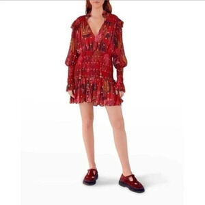 Farm Rio Banana mini dress NWOT XS B433